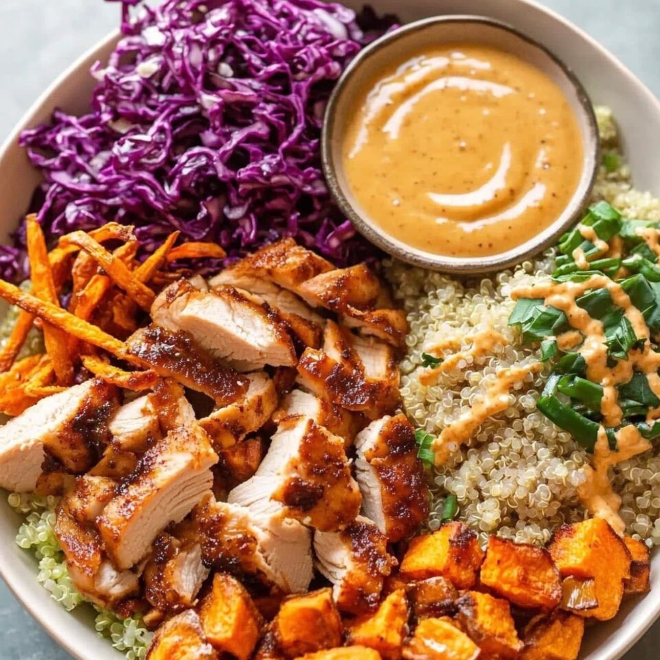 Hot Honey Chicken Salad